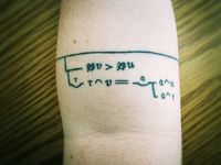 Melissa Schumacher’s tattoo of Cantor’s theorem written in Frege’s notation